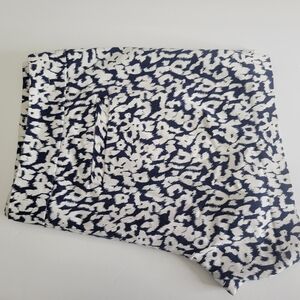 J. Crew Navy and White Patterned Shorts